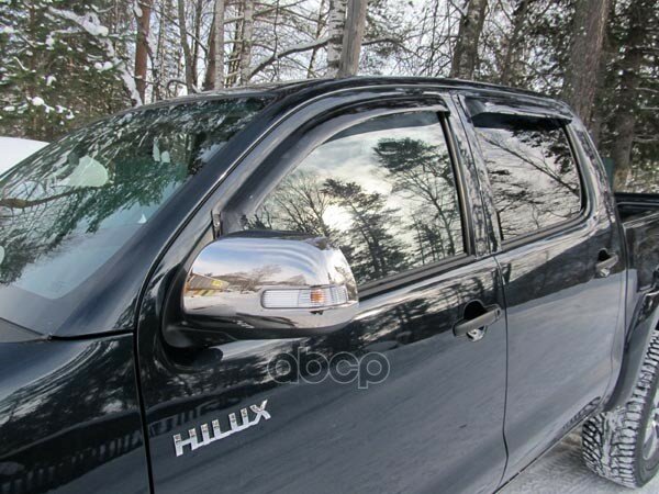 Дефлекторы Окон 4 Door Toyota Hilux 2005-2015 SIM арт. NLDSTOHIL0532