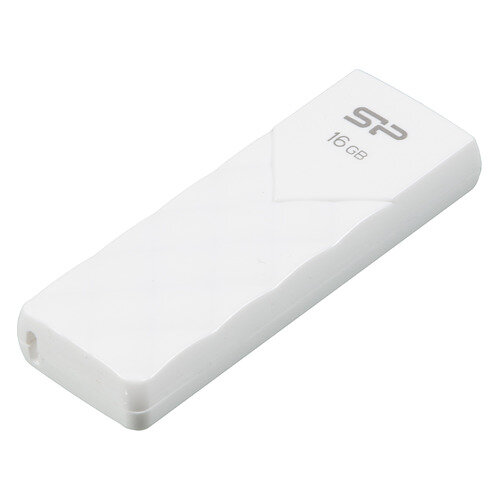 Флешка USB Silicon Power Ultima U03 16ГБ, USB2.0, белый [sp016gbuf2u03v1w]