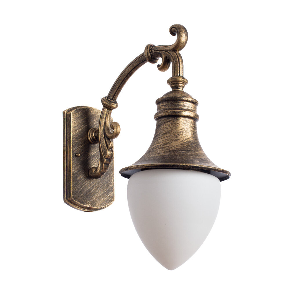 Уличный настенный светильник Arte Lamp Vienna A1317AL-1BN, Бронза, E27