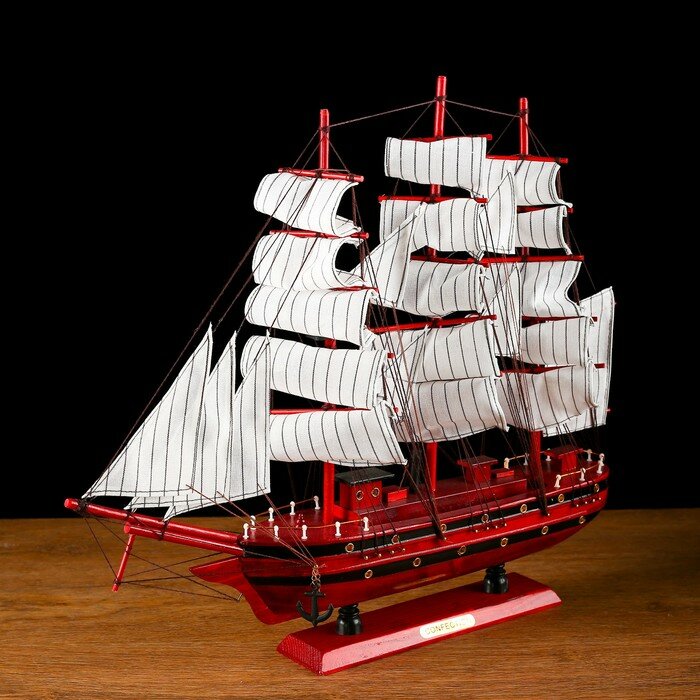 Корабль сувенирный средний «Атис», микс, 48,5х44х8 см - фотография № 3
