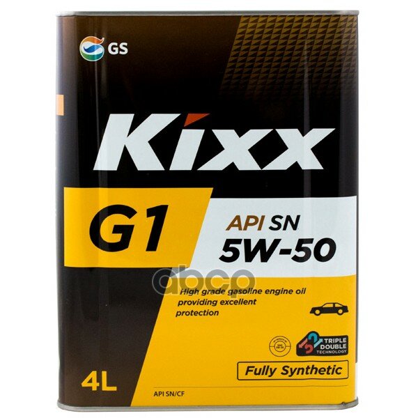 KIXX Kixx G1 5w50 Snsn Plus 4л Синт. Масло Моторное