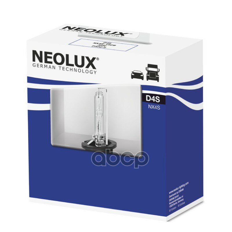 Лампа Neolux Ксеноновая D4s P32d-5 35w Neolux арт. NX4S1SCB