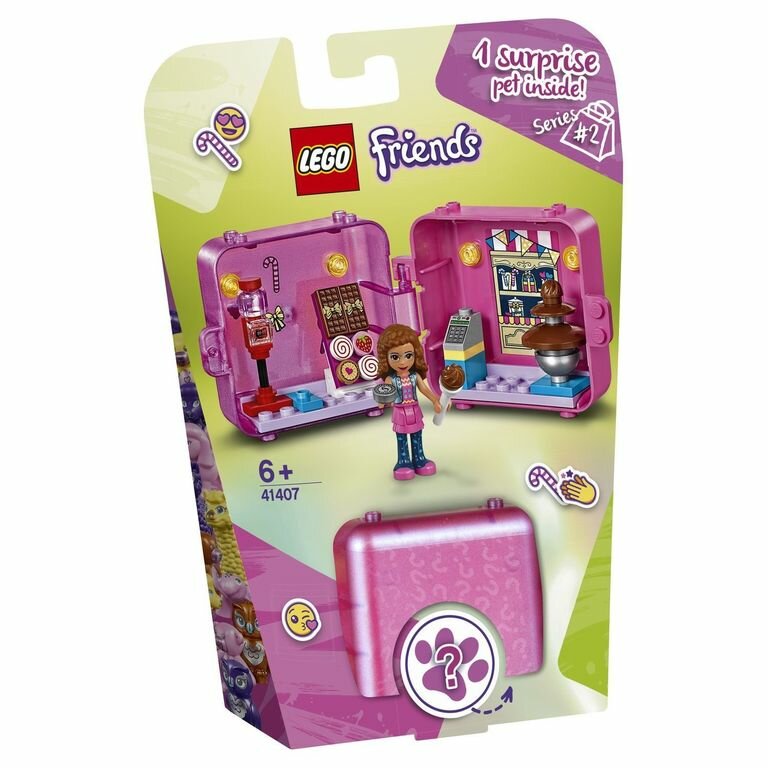 LEGO Friends Конструктор Игровая шкатулка Покупки Оливии, 41407