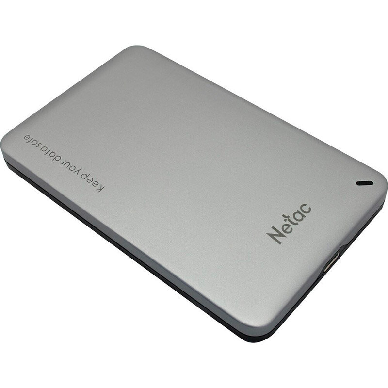 Внешний корпус для HDD 2.5" NETAC WH12 алюминий черно- серебристый USB 3.0
