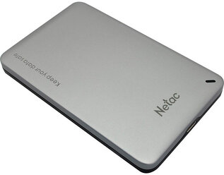 Внешний корпус Netac WH12 для HDD/SSD 2.5 USB 3.0 - Type-C - Type-C Silver NT07WH12-30CC
