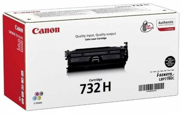 Тонер Картридж Canon 732HBK 6264B002 черный для Canon LBP7780 (2400стр.) 6264B002