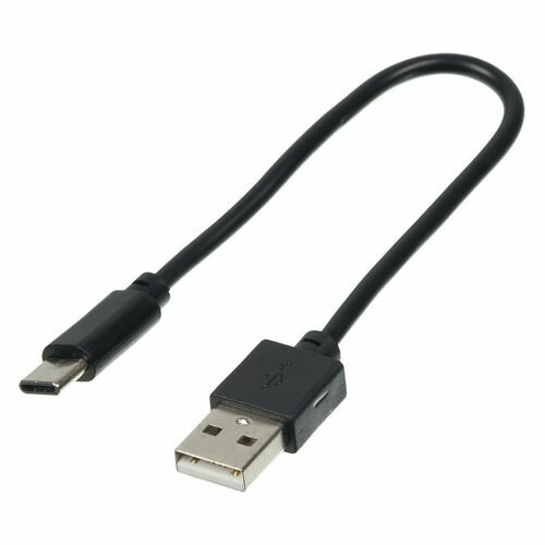 Кабель Digma USB A(m)-USB Type-C (m) 0.15м Black - фото №1