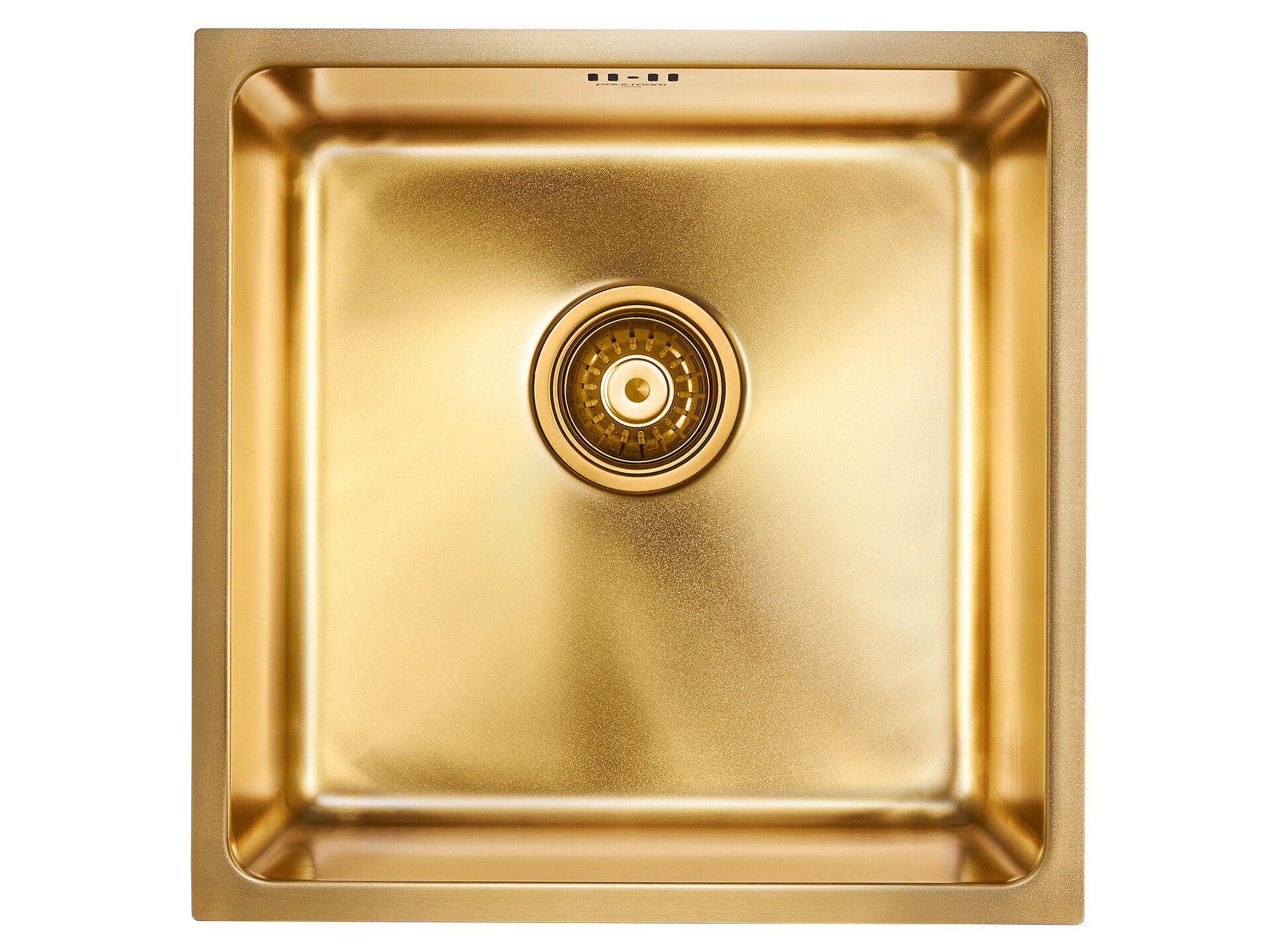 Кухонная мойка Paulmark AISI304 Lassan PM304444-BG брашированное золото 44 см