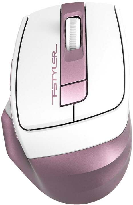 Мышь A4Tech Fstyler FG35 Pink/White USB