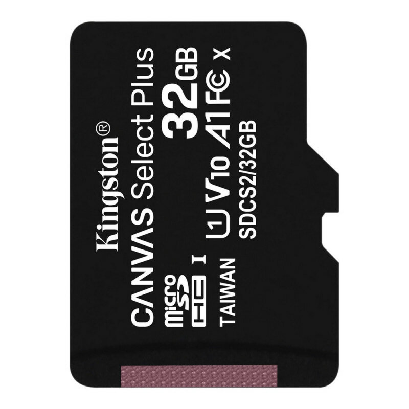 Карта памяти Kingston Canvas Select Plus microSDHC UHS-I, SDCS2/32GBSP 1185277