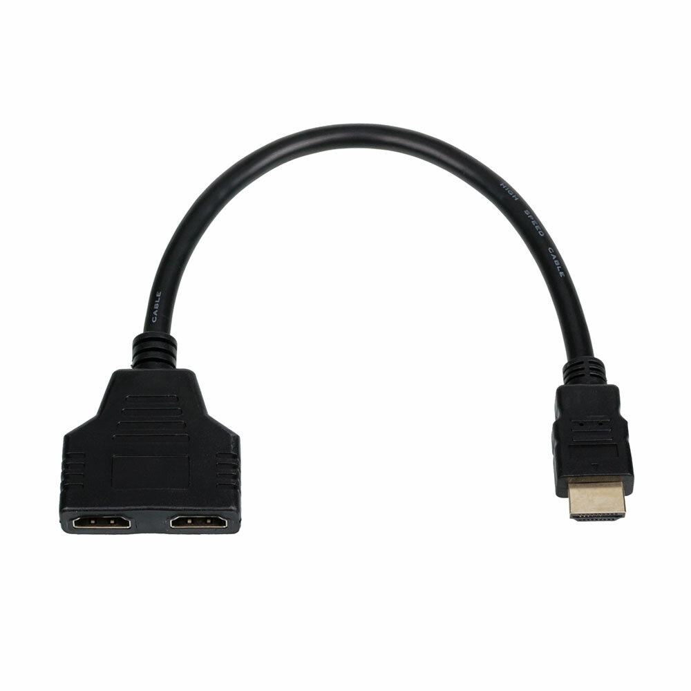 Переходник сплиттер HDMI(m) на 2 HDMI(f), 0.10 м, AT0901