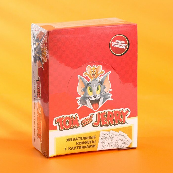 Tom and Jerry конфеты жевательные ассорти вкусов, 34,5 г - фотография № 4
