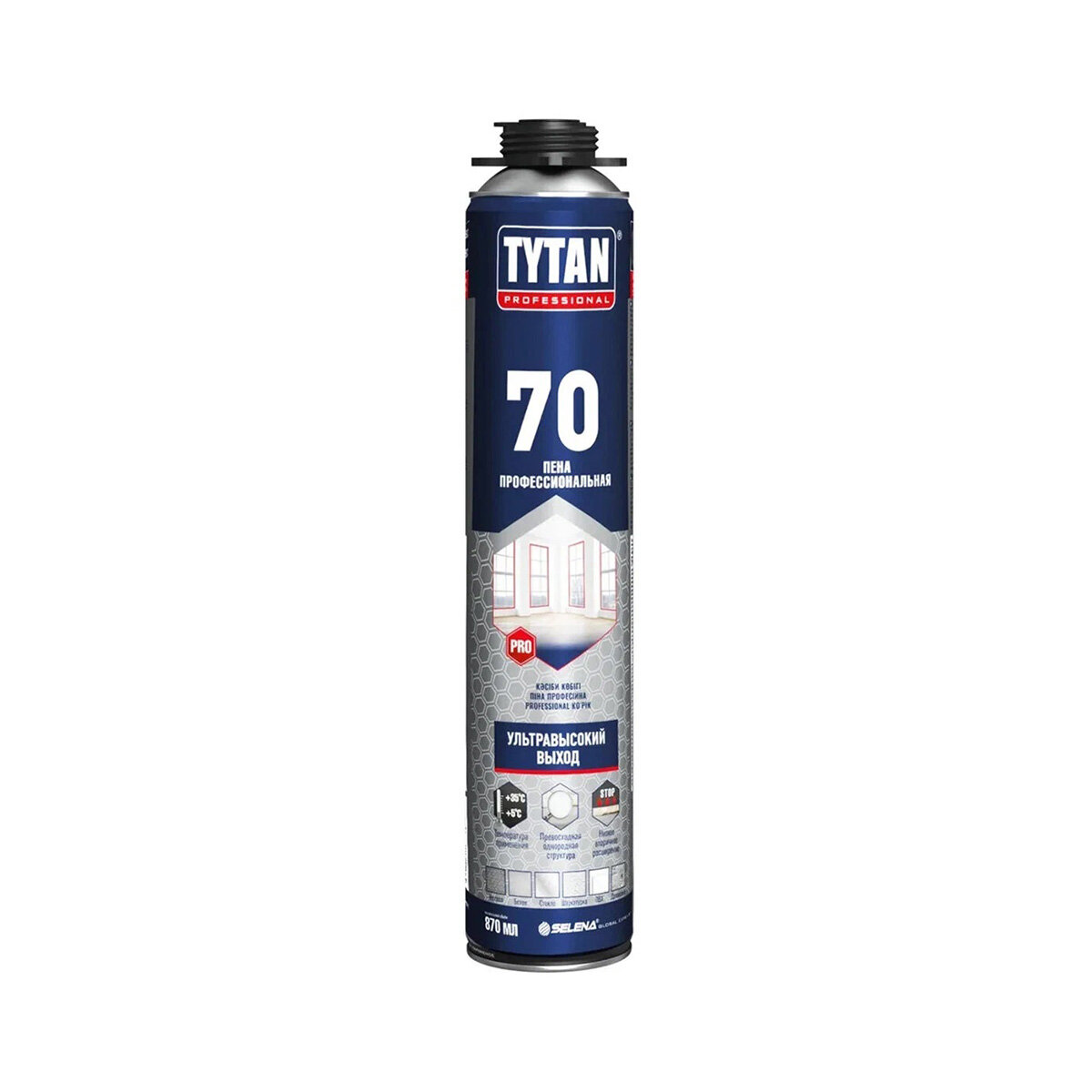 Пена монтажная профессиональная Tytan Professional Ultra 70 870 мл