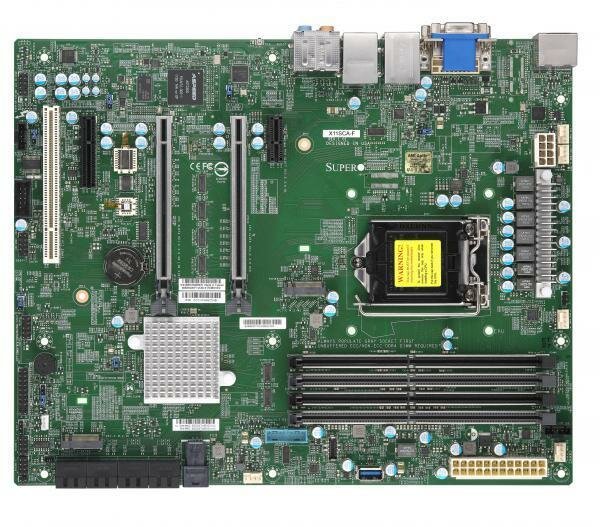 Материнская плата Supermicro MBD-X11SCA-F-O Socket 1151 v2 Intel C246 4xDDR4 2xPCI-E 16x 1xPCI-E 1x 1xPCI-E 4x 8 ATX Retail