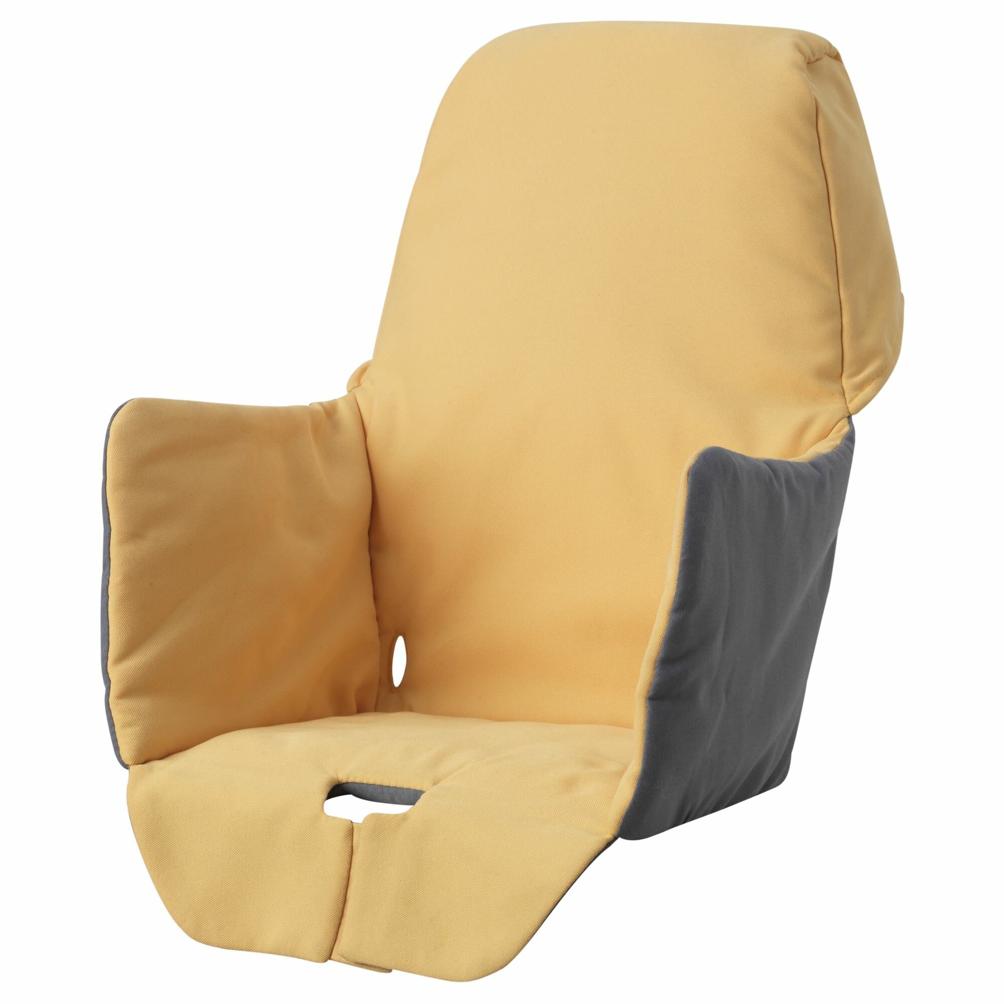 Икея / IKEA LANGUR, лангур, подушка-подушка, желтый