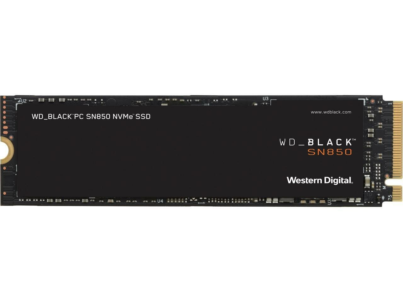 Накопитель SSD Western Digital SN850 500Gb (WDS500G1X0E) Black