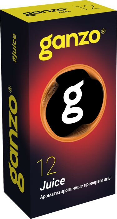 Ароматизированные презервативы Ganzo Juice - 12 шт. (цвет не указан)