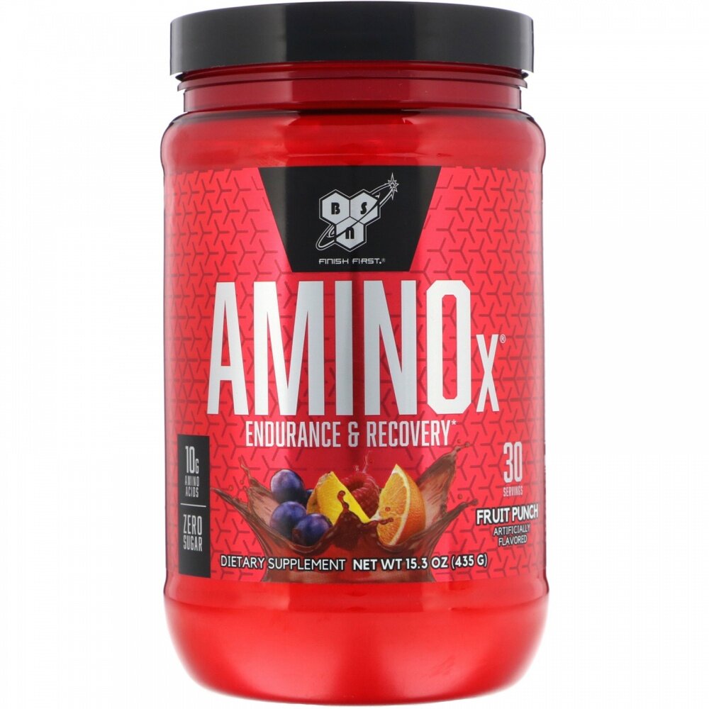 BSN Amino X, 435 г (Голубая малина)