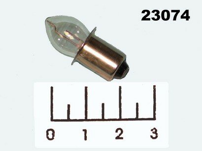 Лампа 4.8V 0.5A P13.5S без резьбы Krypton