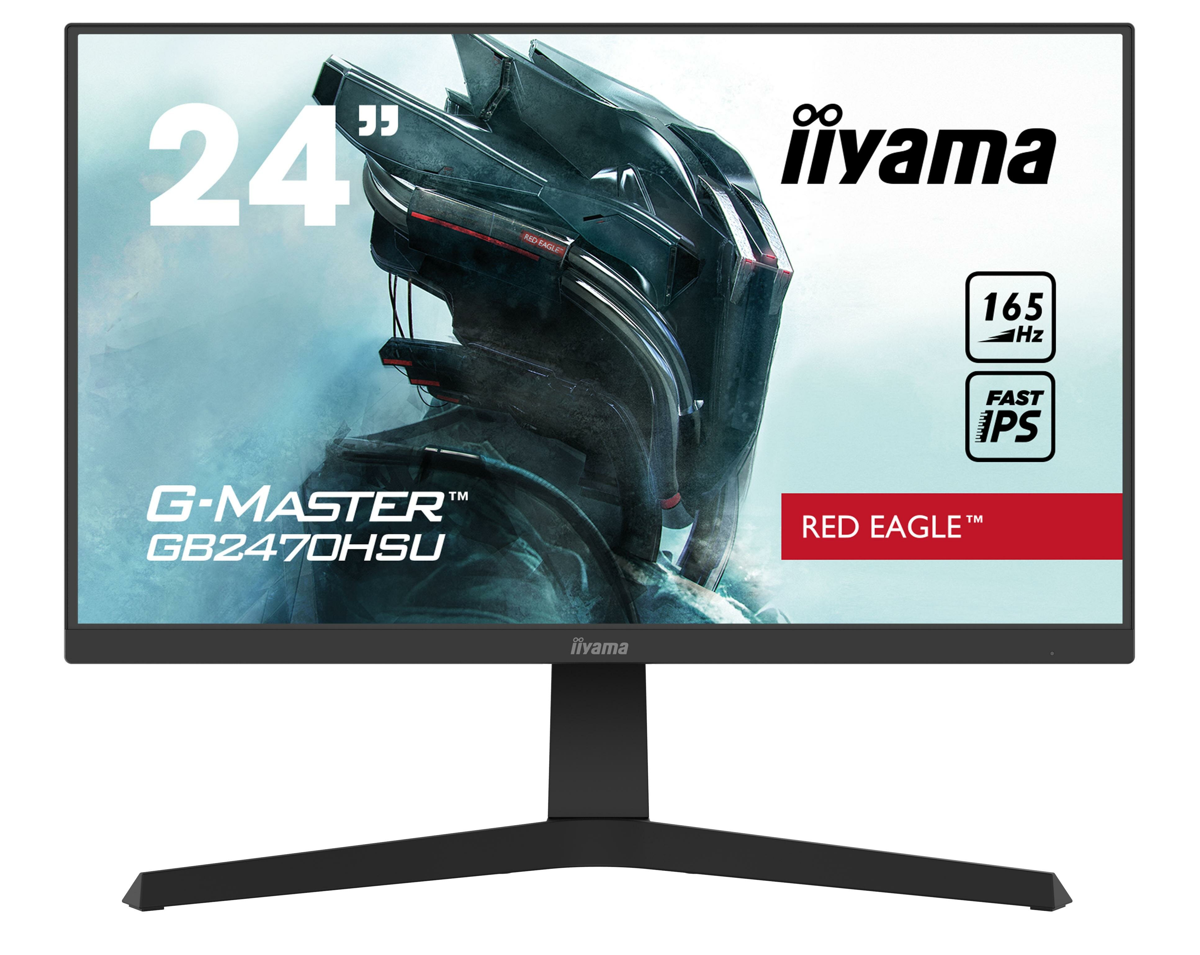 Монитор 23.8" iiYama GB2470HSU-B1 черный IPS 1920x1080 250 cd/m^2 0.8 ms HDMI DisplayPort Аудио USB