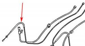 Трос ручного тормоза c5 Citroen / Peugeot 4745R5 Citroen / Peugeot: 4745R5 Citroën C5 I Break (De_). Citroën C5 I