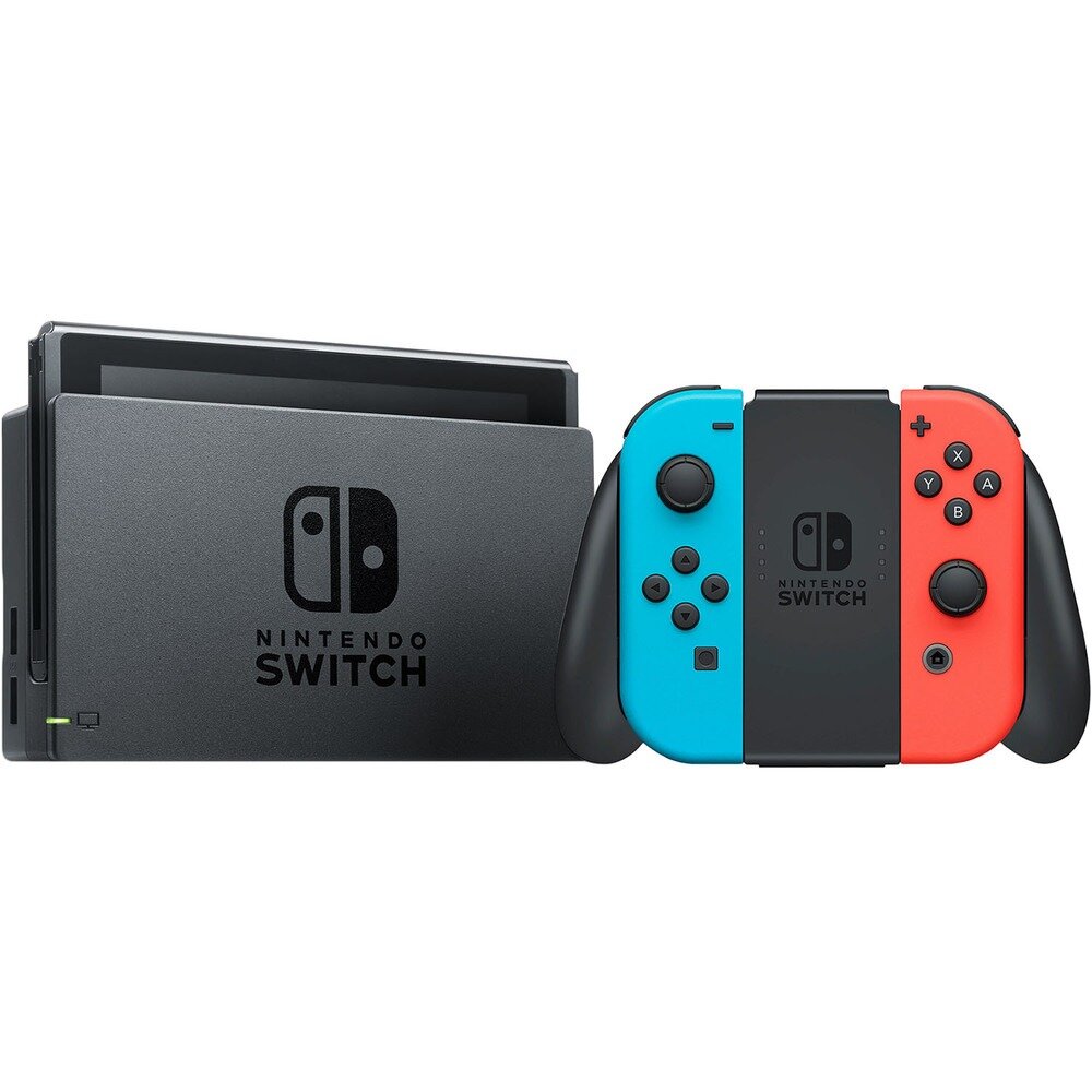 Игровая приставка Nintendo Switch неоновый синий/неоновый красный (Japan spec)