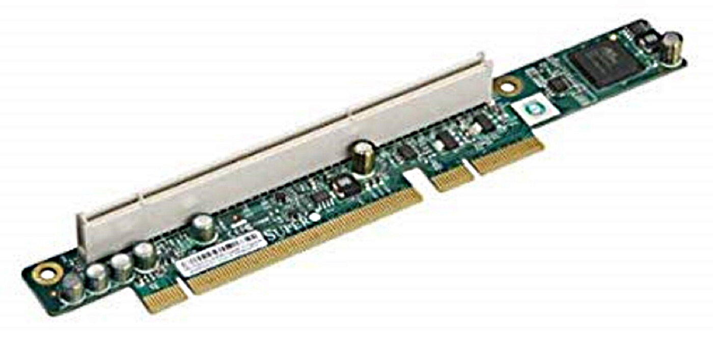 Переходная плата SuperMicro Riser PCI-E x16 - 1 x PCI-X RSC-R1U-AX