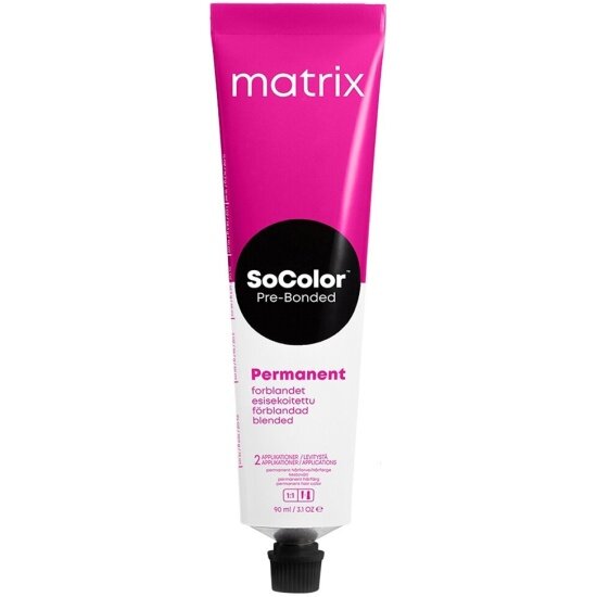 фото Краска для волос Matrix Cosmetics Matrix SoColor Pre-Bonded 4NW натур.теплый шатен