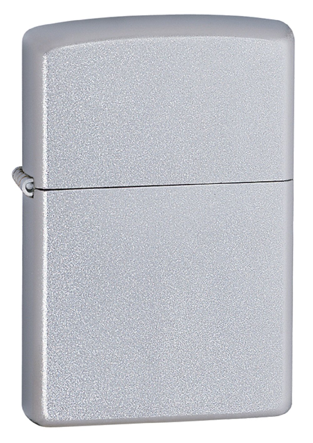 Зажигалка с покрытием Satin Chrome Zippo арт. 205 - фотография № 1