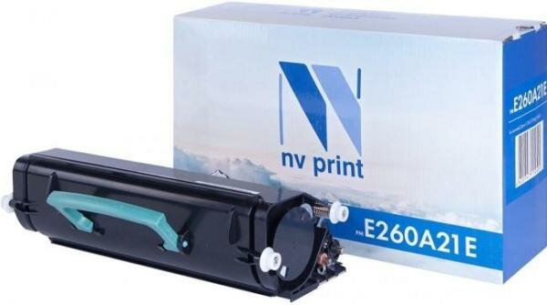 Картридж NV-Print E260A21E для для Lexmark Optra E260d/ E260/ E360dn/ E360d/ E260dn/ E460dw/ E460dn. E462dtn 3500стр Черный