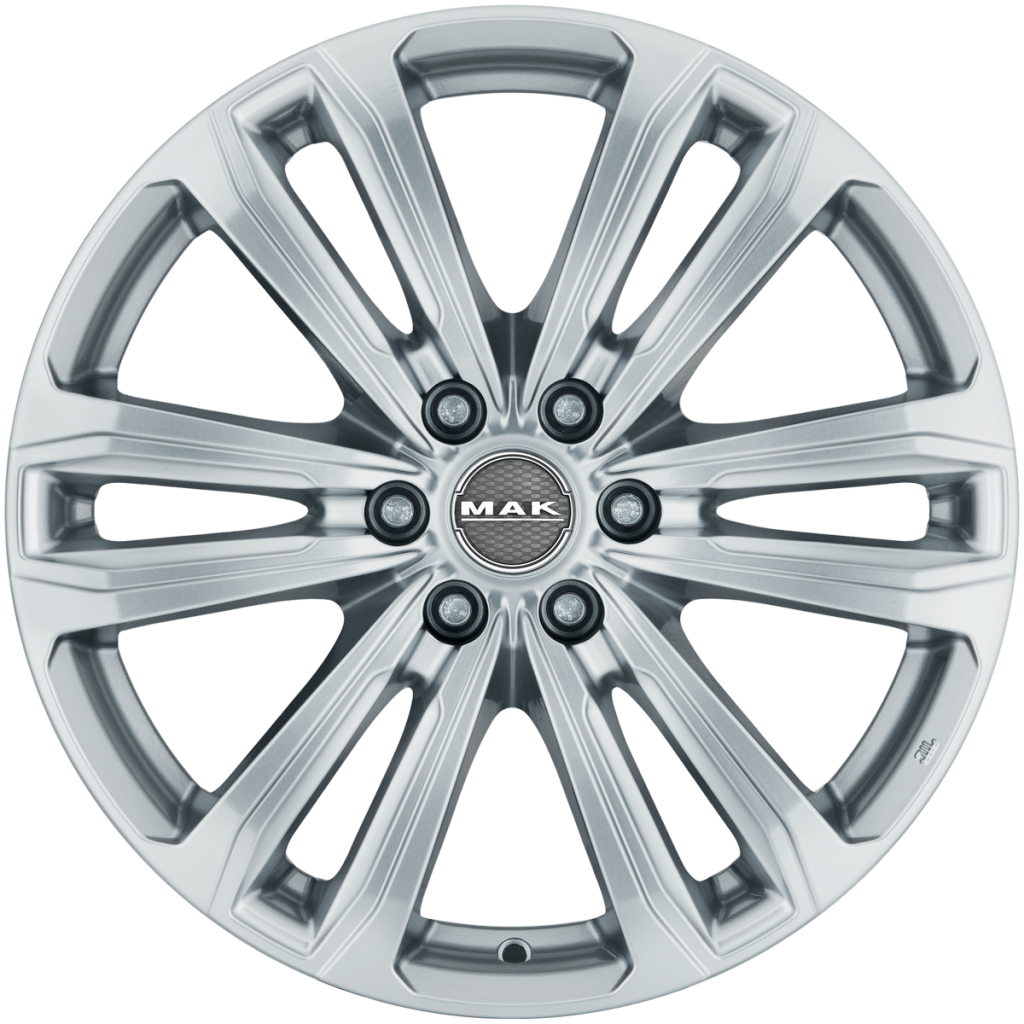 Литые колесные диски MAK SAFARI 6 Silver 8.5x20 6x139.7 ET20 D106.1 Silver (F8520AF6SI20VH2)