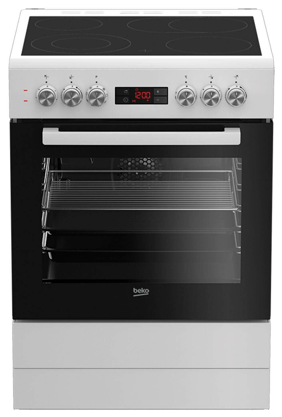 Плита электрическая Beko FSM67320GWS белый