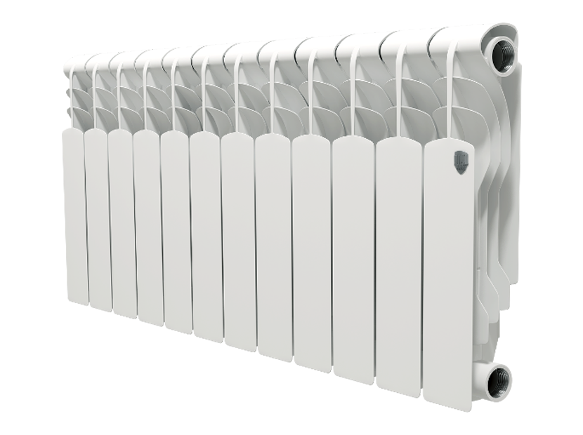 Радиатор биметаллический секционный Royal Thermo Revolution Bimetall 350 – 12 секций (RTRB35012)
