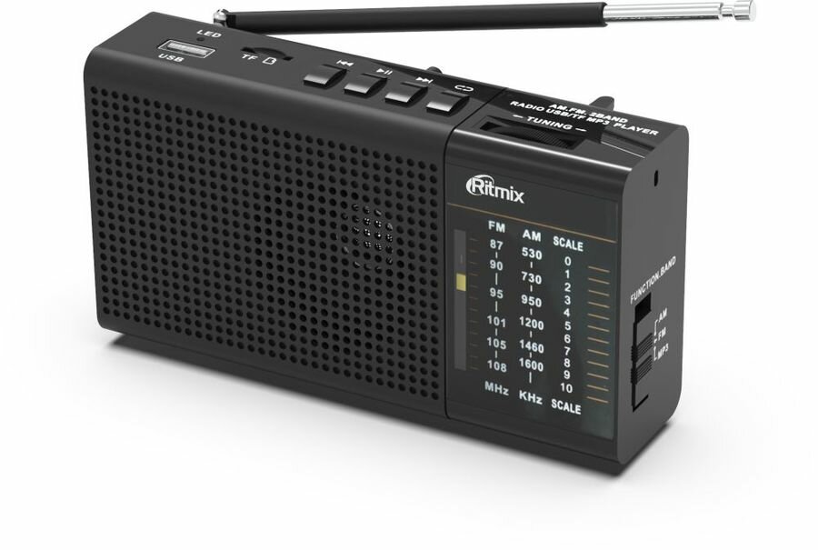 Радиоприемник Ritmix RPR-155, FM/AM/MP3