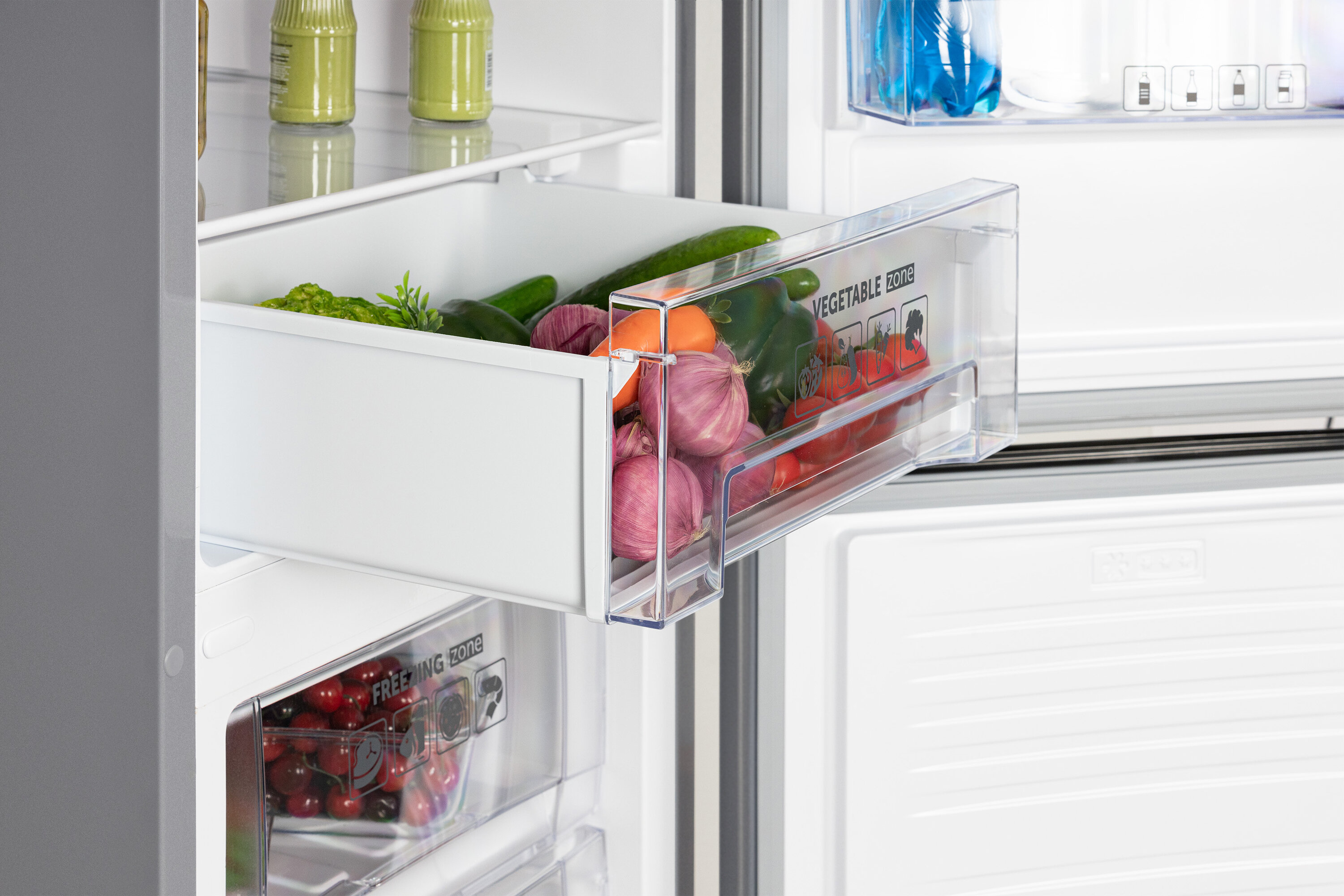 Холодильник NORDFROST NRB 122 S, серебристый - фотография № 6