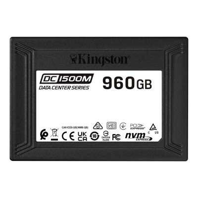 Kingston Enterprise SSD 960GB DC1500M U.2 PCIe NVMe SSD R3100 W1700MB s SEDC1500M 960G
