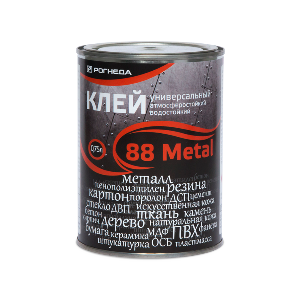 Клей универсальный водостойкий «88 Metal» 075л