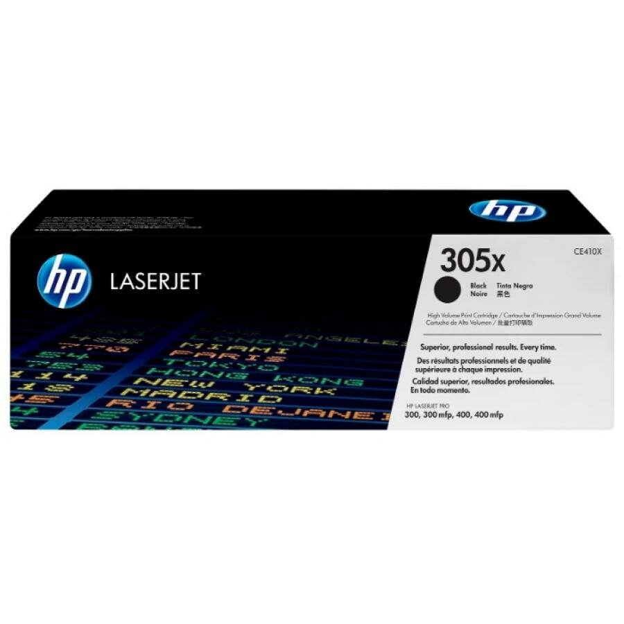 Картридж HP CE410X для HP LJP 300/400, черный