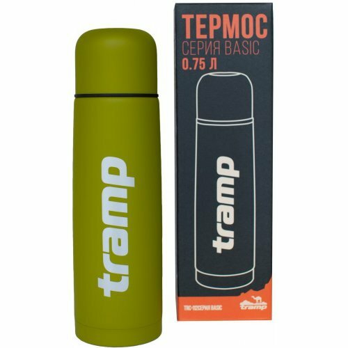 Термос Tramp 0,75 л оливковый TRC-112 - фотография № 1