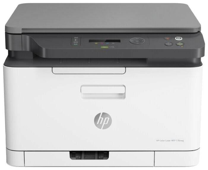 МФУ HP Color Laser 178nw 4ZB96A принтер/сканер/копир, A4, 18/4 стр/мин. 128Мб, USB, LAN, WiF