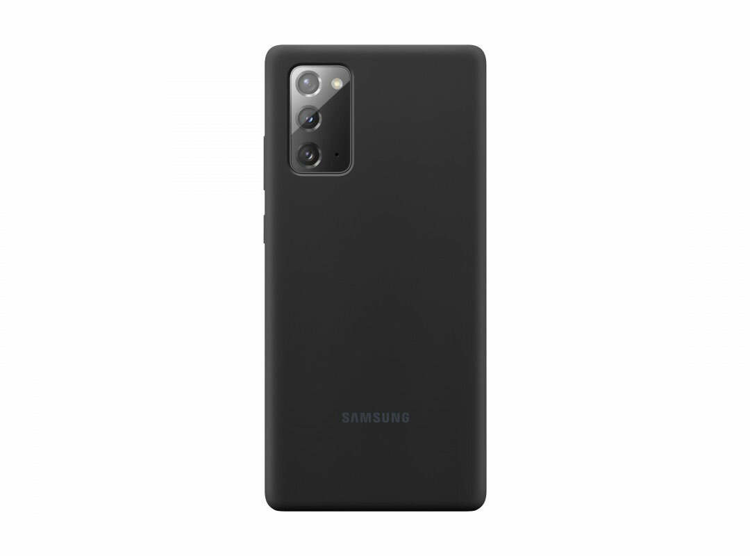 Чехол Samsung Galaxy Note 20 Silicone Cover Black EF-PN980TBEGRU