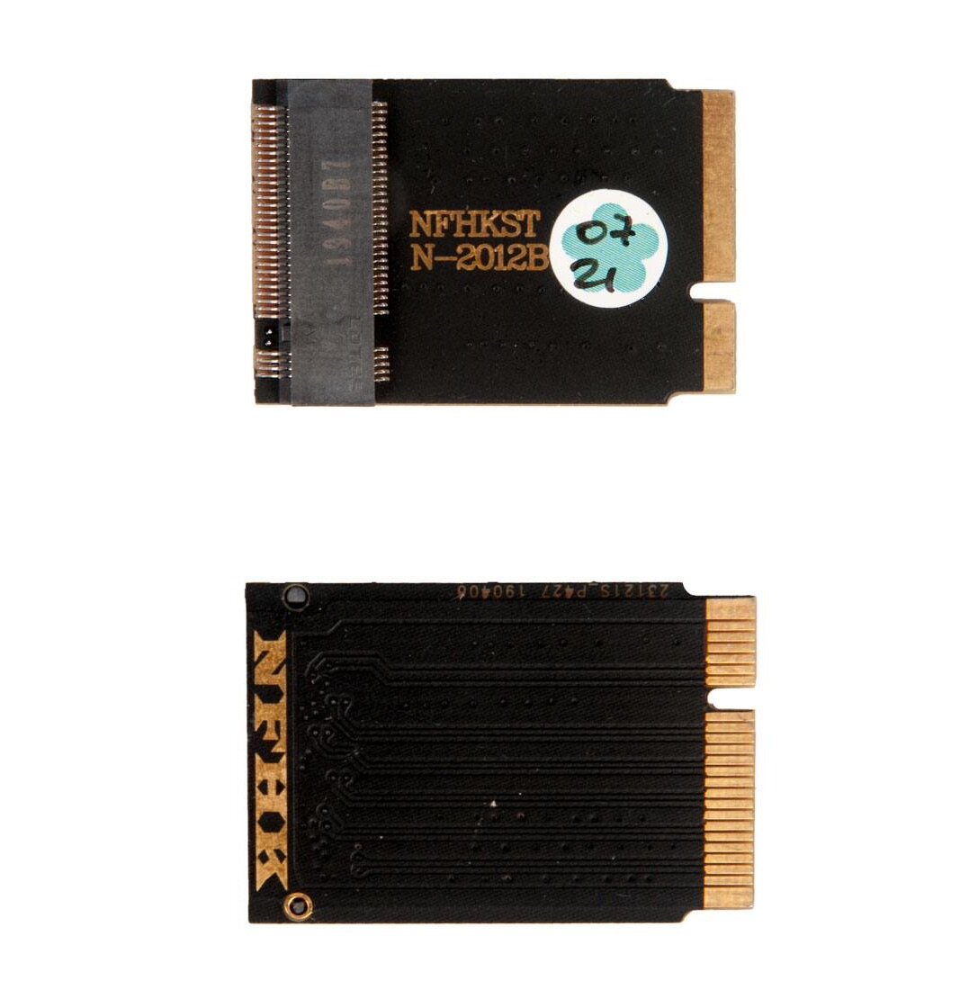 Adapter / Переходник для SSD M.2 NVMe для Apple MacBook Air Mid 2012 NFHK N-2012B