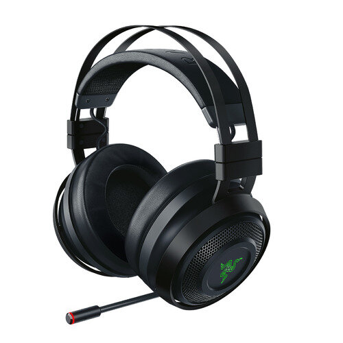 Гарнитура игровая Razer Nari Ultimate, для компьютера, мониторные, радио, черный матовый [rz04-02670100-r3m1]