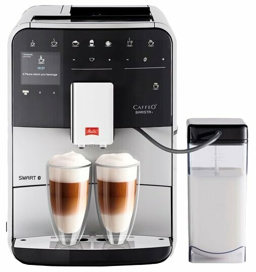 Кофемашина Melitta Caffeo F 830-101 серебристый/черный