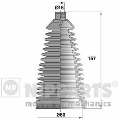 Пыльник рулевой рейки Toyota Auris/Corolla 10>18 NIPPARTS N2842045