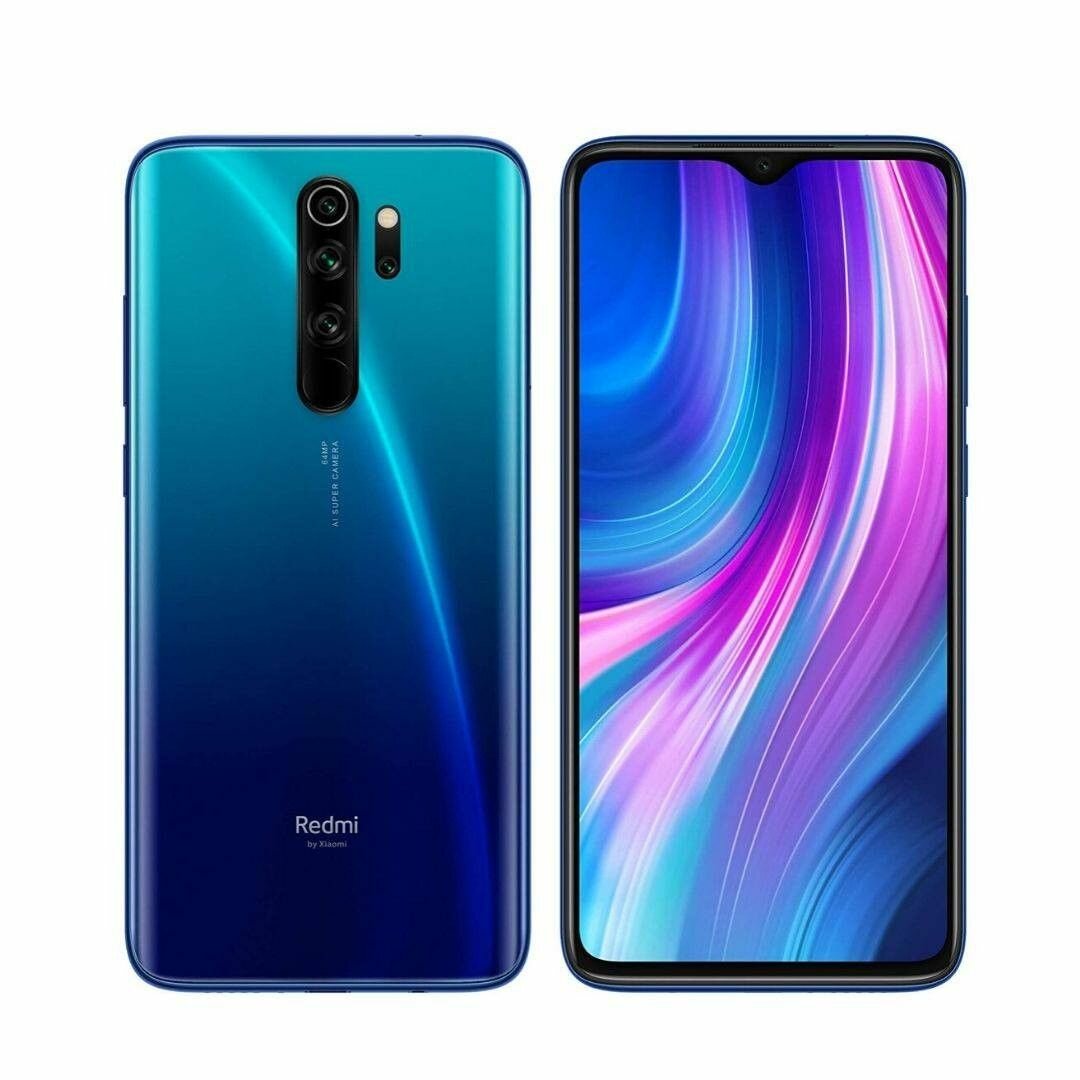 Смартфон Xiaomi Redmi Note 8 Pro 6/64 ГБ Global Rom 2 SIM, синий