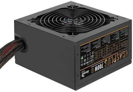 Блок питания Aerocool ATX 700W KCAS PLUS 700 80+ bronze (24+4+4pin) APFC 120mm fan 7xSATA RTL