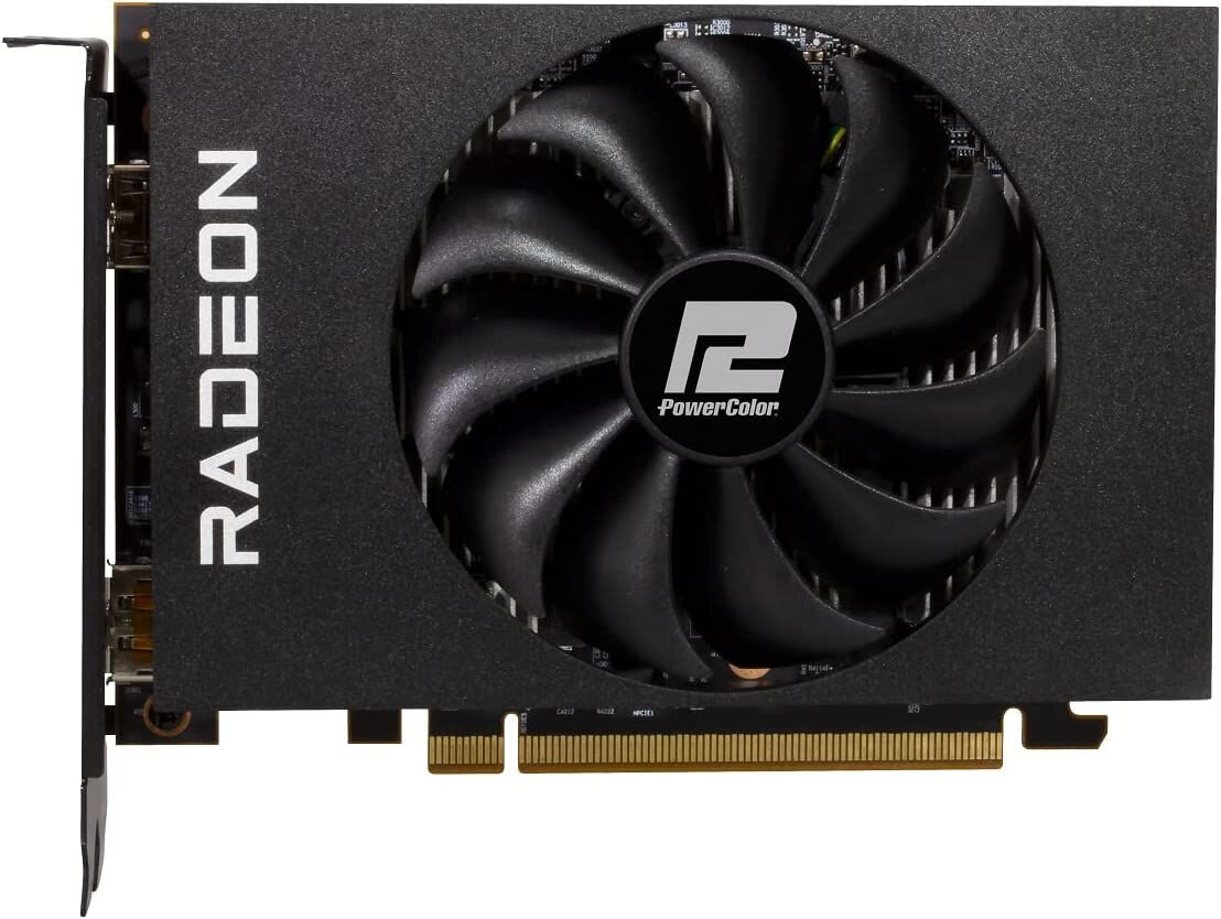 Видеокарта PowerColor AMD Radeon RX 6400 ITX [AXRX 6400 4GBD6-DH]