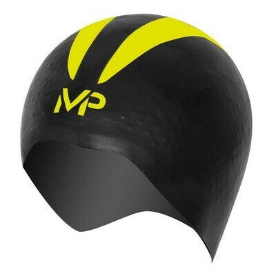 Шапочка силиконовая AquaSphere X-O (M) black/yellow