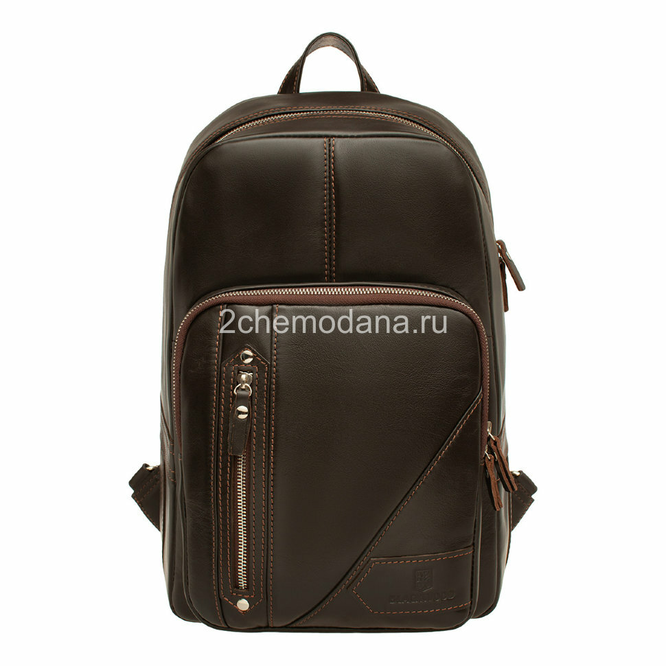 Мужской кожаный рюкзак Blackwood Linford Brown 1167602